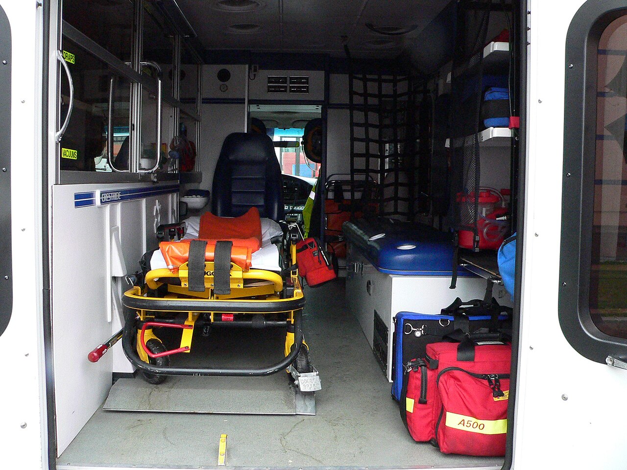 Ambulance fleet of Delhi Ambulance Service